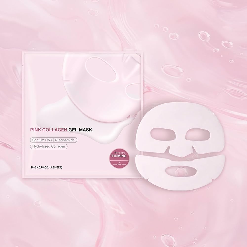 Pink Collagen Jelly Gel Mask